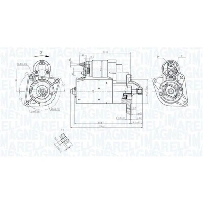Imagen de Motor de arranque MAGNETI MARELLI 063721447010