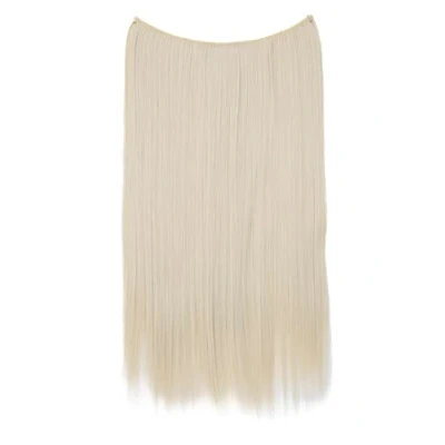 Imagen de CAISHA 50cm 1 Trama Extensión Con Banda Elástica De Cabello Postizo Liso Resistente Al Calor Rubio Claro E117