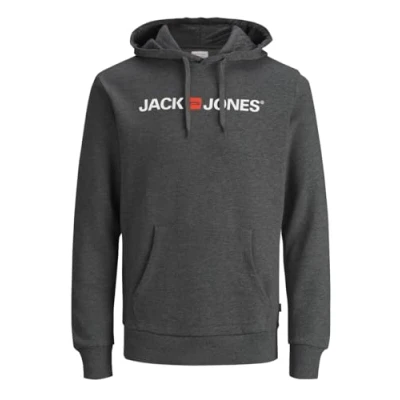 Imagen de Jack &amp; Jones Herren JJECORP Old Logo Sweat Hood Noos 12137054, Crockery/REG FIT, M