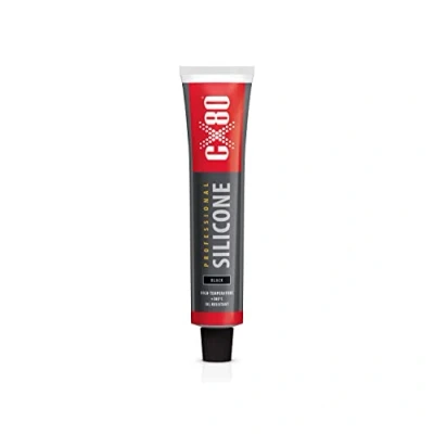 Imagen de CX80 Silicona profesional de alta temperatura, 80 ml (negro)