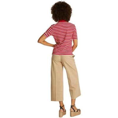 Imagen de Tommy Hilfiger REG Polo, Mujer, Talla: XXS, Primary red/ecru