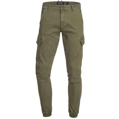 Imagen de Indicode Jeans August Pantalones cargo, Hombre, Talla: Small, Army