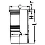 Imagen de Camisa de cilindro KOLBENSCHMIDT 89534110