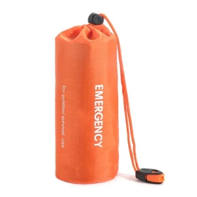 Imagen de OAJABBGE tienda de campaña emergencia, supervivencia, resistente al viento, impermeable, supervivencia para 2 personas, refugio emergencia
