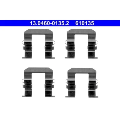 Imagen de ATE 13.0460 0135.2 Kit de accesorios, pastillas frenos Discos OPEL: Antara, CHEVROLET: Captiva, HYUNDAI: Terracan