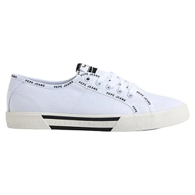 Imagen de Pepe Jeans Brady Rib W, Zapatilla Mujer, White, 39 EU