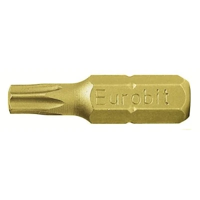 Imagen de Eurobit 2762 brocas para taladro (5 unidades), Amarillo, T30 x 25 mm