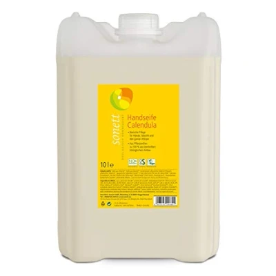 Imagen de Jabón de manos caléndula: cuidado básico para manos, cara y cuerpo entero, 10 l