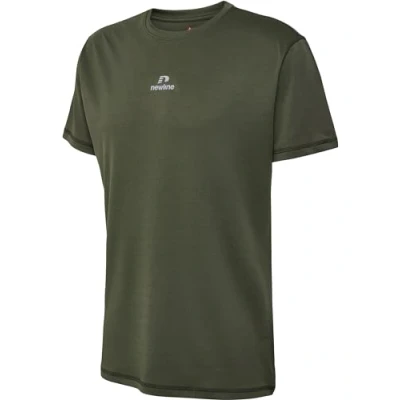 Imagen de newline nwlBEAT Poly tee Camiseta, Hombre, Beluga, L