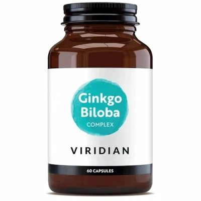 Imagen de Viridian Ginkgo Biloba Extracto Estandarizado 60 Cápsulas