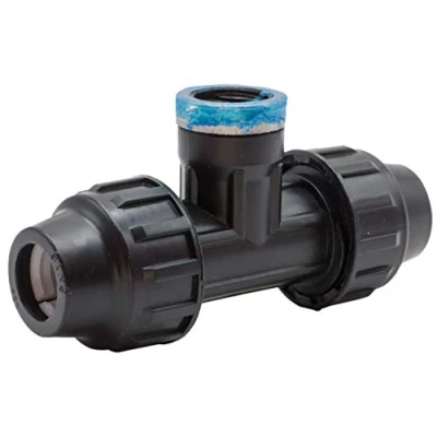 Imagen de Riegolux 16560 Polipropileno Te Rosca Hembra 20 x 1/2&#039;