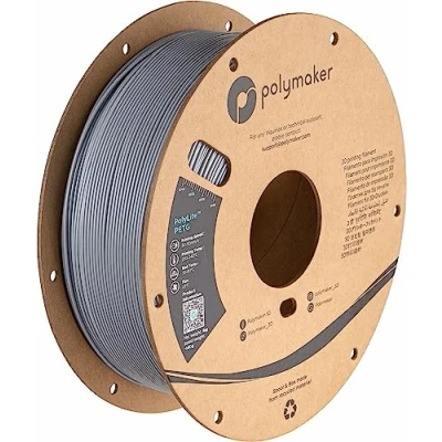 Imagen de Polymaker PolyLite PETG Gris 1,75mm 1kg