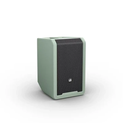 Imagen de LD Systems ANNY 8 Altavoz de PA portátil a batería con Bluetooth y Mezclador Adventure Green