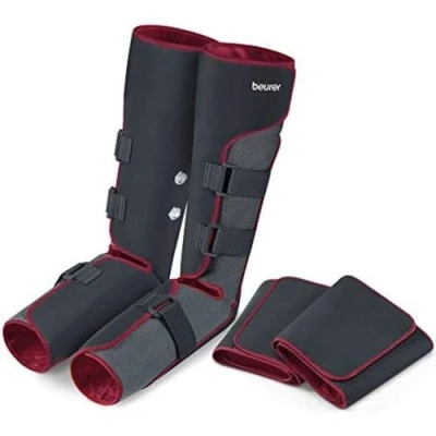 Imagen de Botas presoterapia Beurer FM150 Pro, Uso Doméstico, 4 Pilas AA, Hasta 30 min., Negro