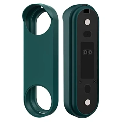 Imagen de Voiakiu silicona compatible con Nest Doorbell (cableada, 2ª generación) Funda impermeable para timbre Diseñado profesionalmente Google Smart