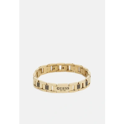 Imagen de Guess FLAT Chain Unisex Pulsera Yellow goldcoloured/black, Talla: One Size, gold coloured/black