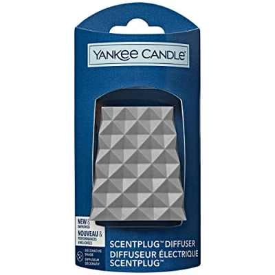 Imagen de Yankee Candle Active Difusor eléctrico de Aroma, Patrón facetado, 8 cm
