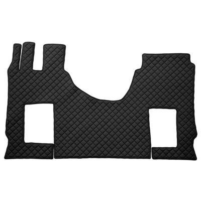 Imagen de F CORE FL32 BLACK Juego de alfombrillas suelo Ecopiel delante 1 negro