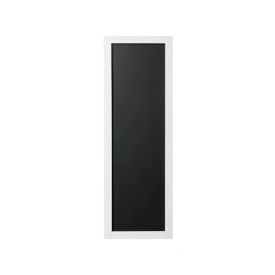 Imagen de Bi Office Back2Chalk Essentials Pizarra de tiza, marco MDF, Blanco, 20 x 60 cm