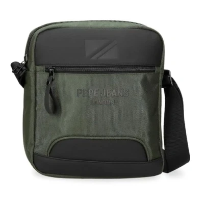 Imagen de Pepe Jeans Bromley Bandolera Portatablet Verde 23x27x7 cms Poliéster