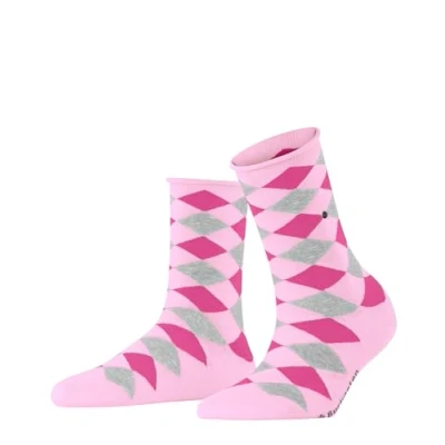 Imagen de Burlington Sandy W SSO algodón estampado 1 par, Calcetines Mujer, Rosa (Sporty Rose 8393), 36 41