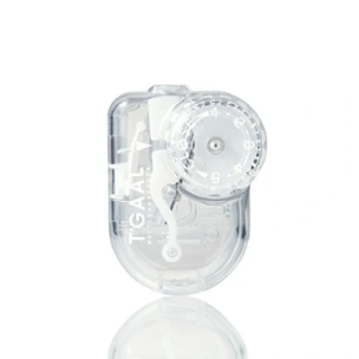 Imagen de Kutsuwa Hi LiNE T&#039;GAAL Sacapuntas de ángulo ajustable, transparente (RS028CL)