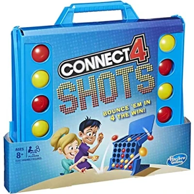 Imagen de Hasbro Gaming Connect 4 Shots Game, 2 Jugadores, Multicolor, 5.71 x 31.7 29.2 cm
