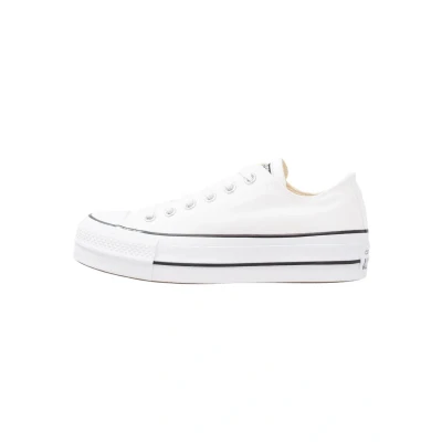 Imagen de Converse Chuck Taylor ALL STAR LIFT Zapatillas, Mujer, Talla: 41, White/garnet/navy Tela