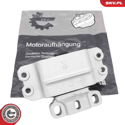Imagen de ESEN SKV 75SKV329 Soporte de motor izquierda Rodamiento Caucho metal Aluminio, 205mm 106mm VOLKSWAGEN: Passat B6 Sedán, Variant