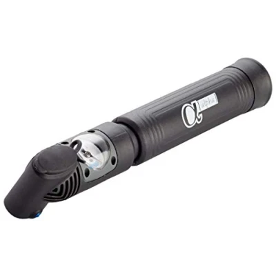 Imagen de XLC Luftpumpe Und Minipumpe Alpha Pu d01 Material de Bicicleta, Unisex Adulto, Negro, 22x3x3cm