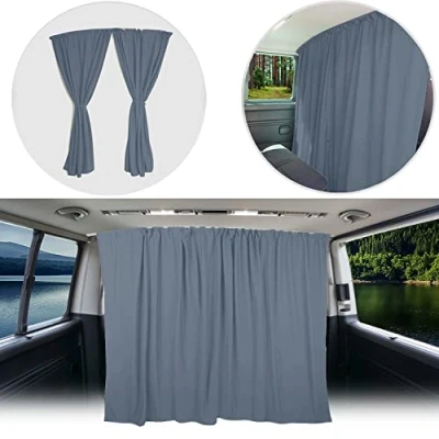 Imagen de BREMER SITZBEZÜGE Separación de Cabina del Conductor, protección Solar, Cortina Compatible con Renault Kangoo 2 a Partir 2008, Gris, Camping, Caravana, Accesorios