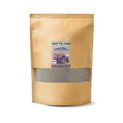 Imagen de Biojoy Flores de Lavanda secas BÍO (1 kg), para Infusión y Decoración (Lavandula officinalis)
