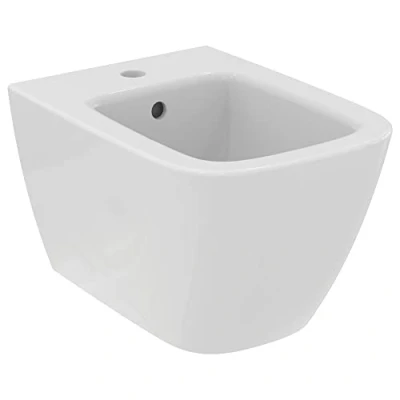 Imagen de Ideal Standard i.life S Bidé suspendido monoagujero de profundidad reducida 48 cm con fijaciones completamente ocultas. Blanco