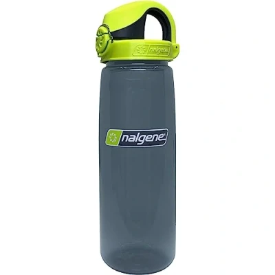 Imagen de Nalgene Sustain OTF 24 onzas Botella de Agua, Unisex, Carbón con Lima, 24oz