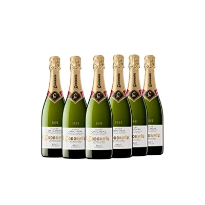 Imagen de Codorníu Cuvée Original Ecológico, Cava Brut, Caja 6 botellas 75cl