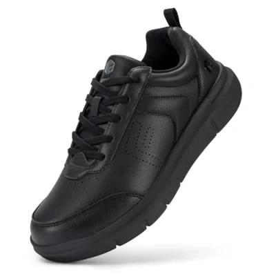 Imagen de FitVille Extra Anchas Zapatillas Hombres Zapatos Casuales Anchos Comodidad para Caminar Formales Ligeros Juanetes Fascitis Plantar 43 EU X Ancho