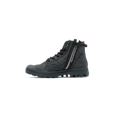 Imagen de Palladium Pampa Requilted Botines con cordones, Talla: 36, Black Zapatos