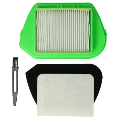 Imagen de vhbw Set filtro + pincel (4 uds.) reemplaza Rowenta ZR005501, ZR005401 para aspiradora