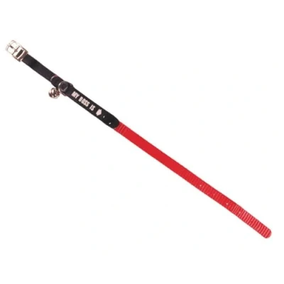 Imagen de Nobby My Boss, Collar para Gato, rojo 10 mm x 20 25 cm