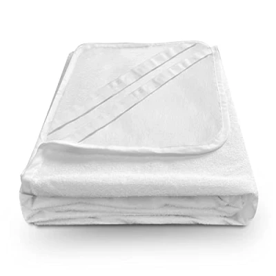 Imagen de Bedecor Protector Colchón 120x200 Impermeable, Funda Colchon de Rizo Transpirable y Hipoalergénico, Algodón Cubre Prevenir Las Chinches Ácaros con 4 Esquinas Elásticas