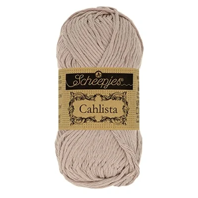 Imagen de Scheepjes 406 Soft Beige Calista Hilo 1x50g