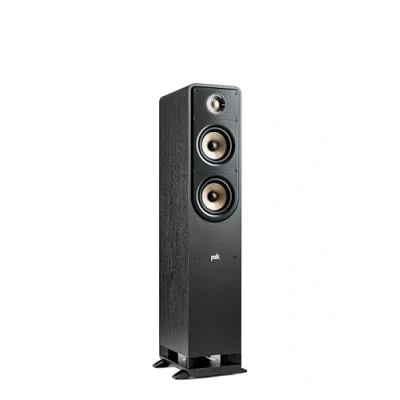 Imagen de Polk Audio Signature Elite ES50 Altavoz de Alta resolución para Cine en casa, Certificado resolución, Compatible con Dolby Atmos y DTS: X (una Pieza), Color Negro