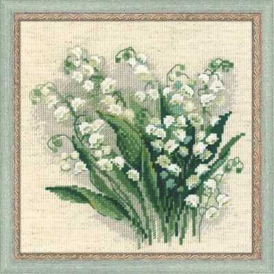 Imagen de Riolis &quot;Lily of The Valley Juego de Punto Cruz