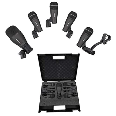 Imagen de Pack de Micrófonos Batería Samson DK705 5 PC Drum Mic Kit w/Case