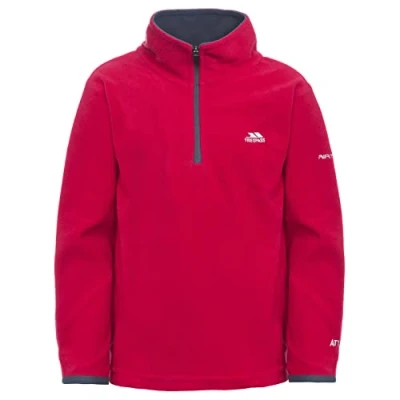 Imagen de Trespass etto Chaqueta Polar para Niño, Color Rojo, tamaño L