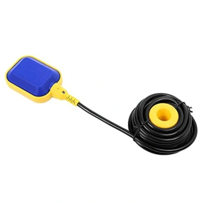 Imagen de Interruptor Flotante, Nivel Agua con Cable de 5 m, Flotador Rectangular, para Bomba, Depósito Líquido, Agua, 250 V 15 (8) A