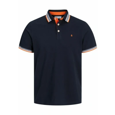 Imagen de Jack &amp; Jones Epaulos SS NOOS Polo, Hombre, Talla: XS, Black navy