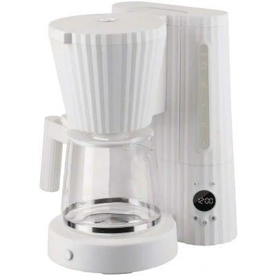 Imagen de Alessi Coffee Maker Plissé white Michele De Lucchi 1.5 liters MDL14 W