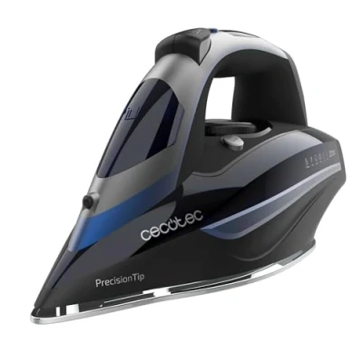 Imagen de Plancha de vapor Cecotec IronHero 3200 i Pump Anodized, 285 g/min, 3200W, Suela anodizada, Bomba agua automática integrada, Blue