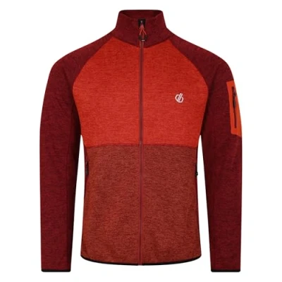 Imagen de Dare 2b The Active Fleece para Hombre Mountain Series Forro Polar con Cremallera, Rojo, M
